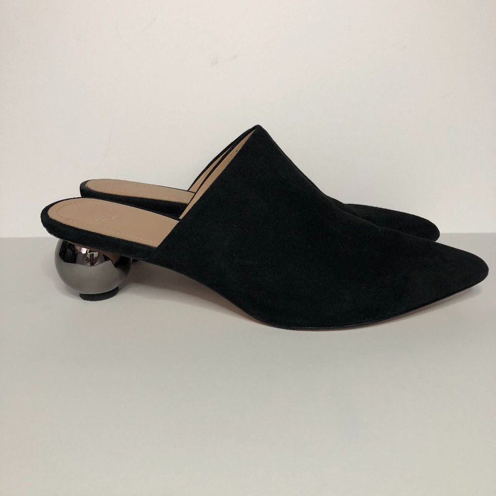 PLV Pour La Victoire Mules Kiera Sphere Heel Black - Picture 3 of 8